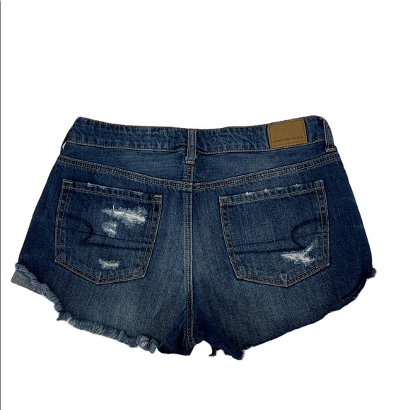 American Eagle distressed high waist shorts - Picture 2 of 7